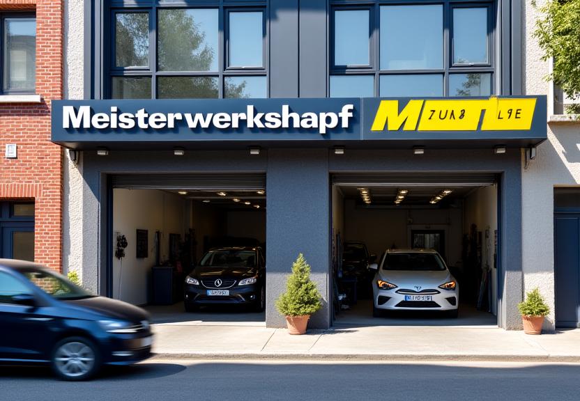 Die Außenansicht der Meisterwerkstatt Madrid.